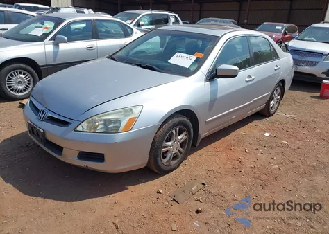 2007 Honda Accord 2.4 Ex из США, поврежденный, VIN 1HGCM56847A199216